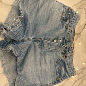 Levis Premium Ribcage Women Shorts